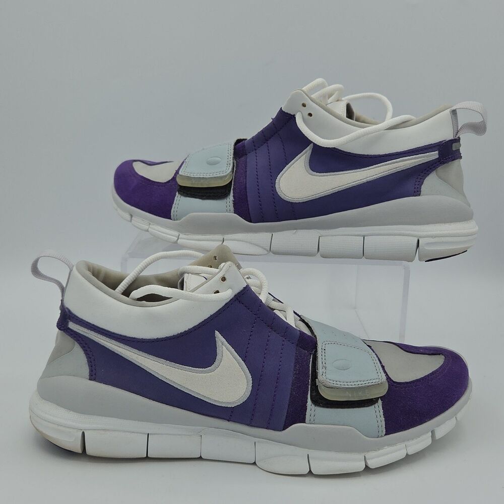 Nike Free Trainer 5.0 V3 Purple Grey Strap Mens Size 9.5 EU 43 Cross Training